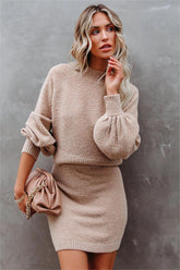 Cozy Cabin Crop Knit Sweater - FINAL SALE