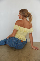Dorothea Ruffle Top