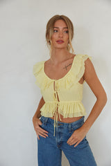 Dorothea Ruffle Top