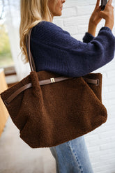 Brown Woolen Bag