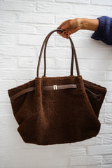 Brown Woolen Bag
