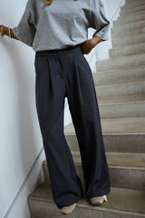 Dark Grey Loose Pants