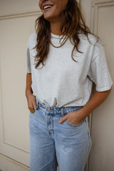 Light Grey Short Sleeves T-shirt
