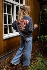 Grey California Print Sweatshirt