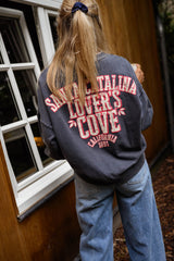 Grey California Print Sweatshirt