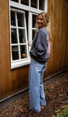 Grey California Print Sweatshirt