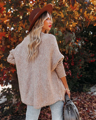 Fenix Pocketed Knit Cardigan - Taupe - FINAL SALE