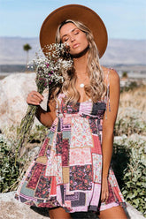 First Signs Of Spring Pocketed Patchwork Tunic