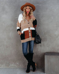 Hasan Pocketed Button Front Knit Cardigan - FINAL SALE