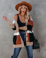 Hasan Pocketed Button Front Knit Cardigan - FINAL SALE
