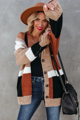 Hasan Pocketed Button Front Knit Cardigan - FINAL SALE