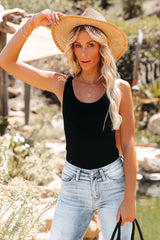 Kip Seamless Scoop Tank - Black