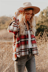 Liverpool Plaid Button Down Shacket