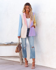 Mariposa Pocketed Blazer - Multi