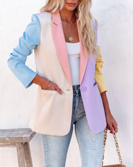 Mariposa Pocketed Blazer - Multi