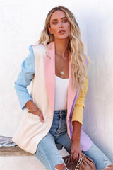 Mariposa Pocketed Blazer - Multi