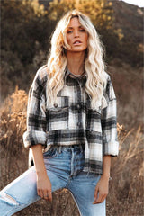 Montgomery Distressed Plaid Shacket