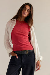 Watermelon Red Short Sleeves Tee