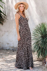 Smokin' Hot Leopard Cami Maxi Dress