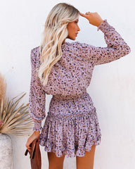 Sound Of Your Heart Floral Smocked Dress