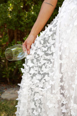 Symphony Butterfly Tulle Maxi Dress