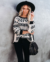 To The Beat Of The Drum Knit Sweater