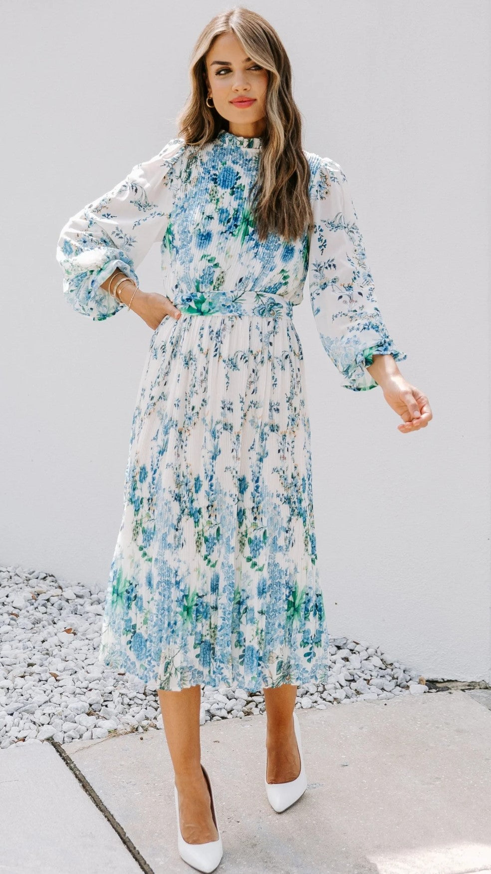 Blue Midi Dress With Sleeves Casual Royal Blue Midi Dress Casual Small Blue Dress HN Wrap Blue Midi Dress With Sleeves Casual Royal Blue Midi Dress Casual Small Blue Dress HN Wrap