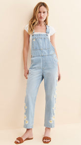 Light Blue Denim Overalls