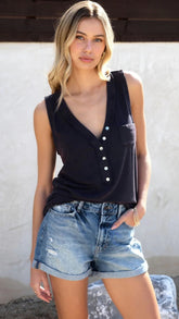 Dark Navy Tank Top