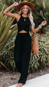 Black Wide Leg Pants