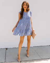 Blue Ivy Pocketed Tiered Babydoll Dress