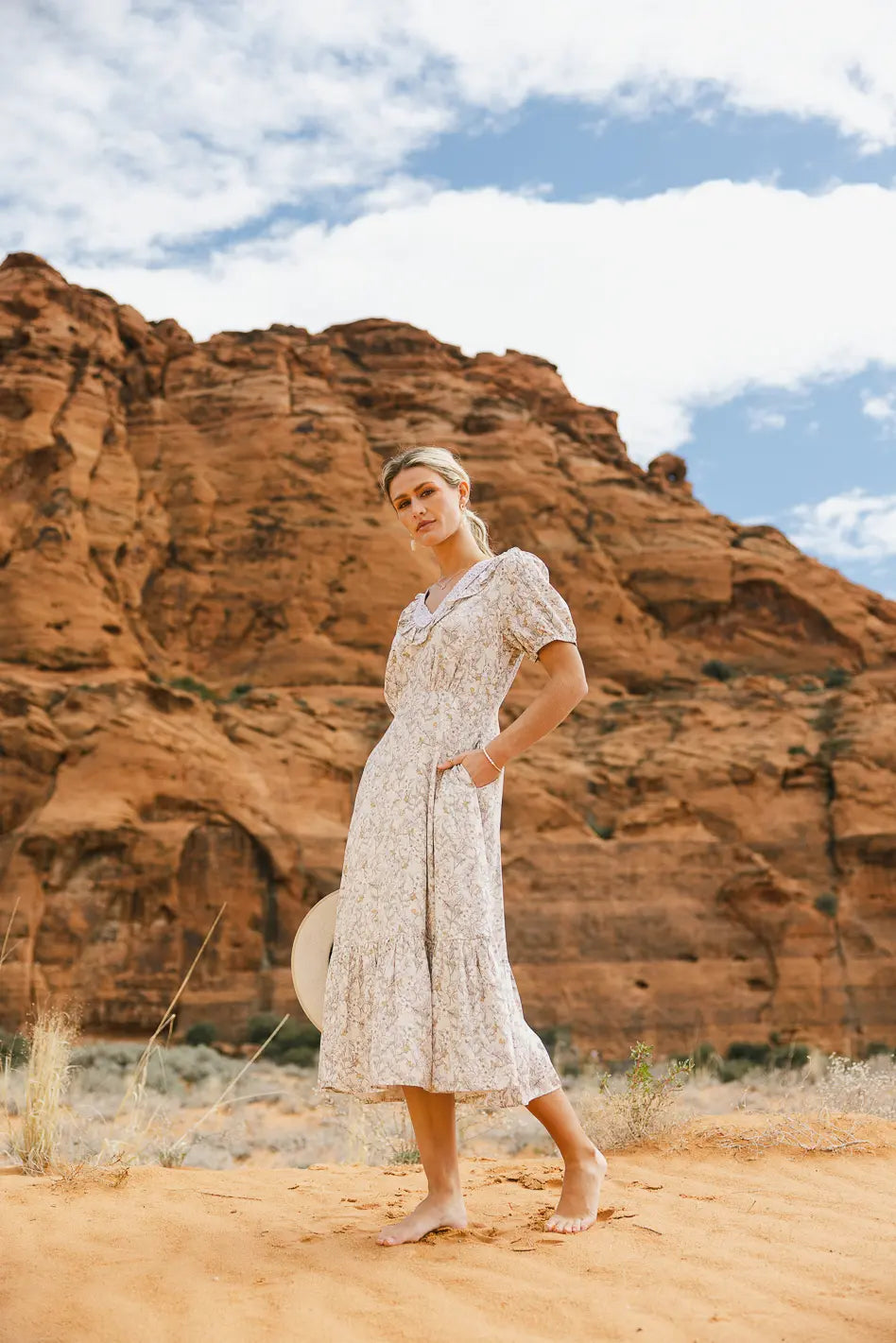 Paizley Printed Midi Dress - FINAL SALE