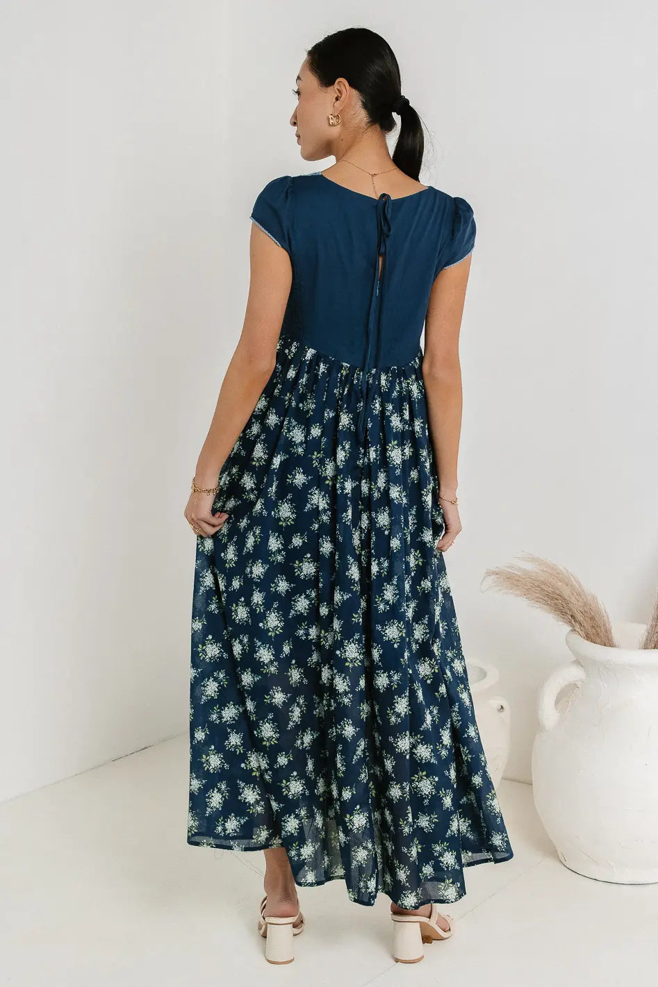 Polin Floral Midi Dress