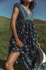 Polin Floral Midi Dress