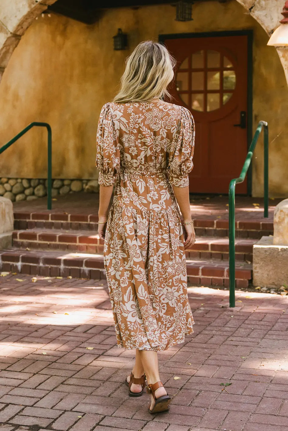 Raina Floral Midi Dress