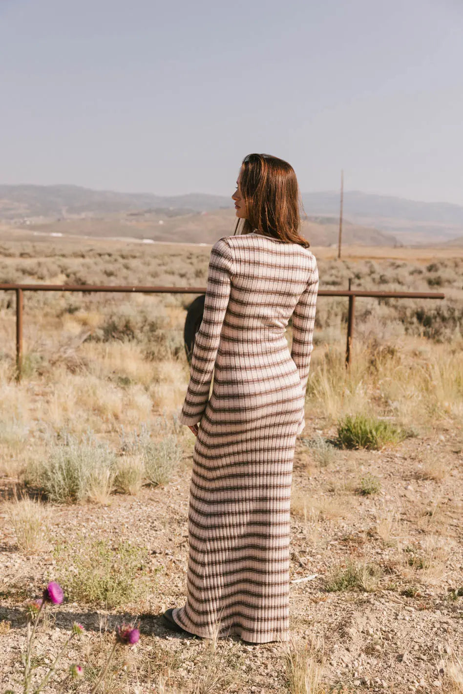 Torrey Striped Maxi Dress