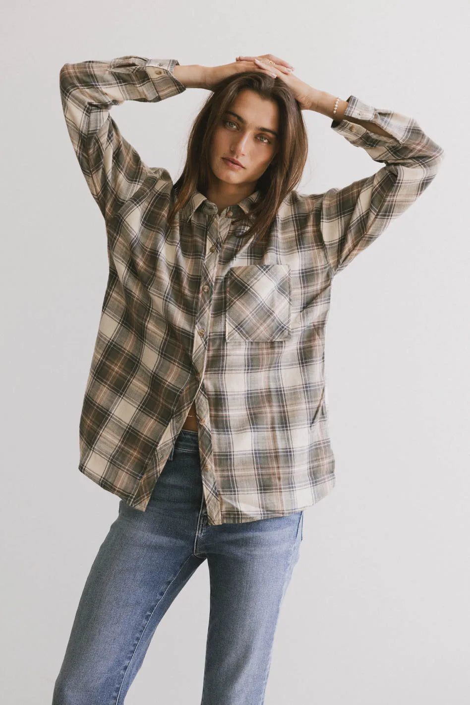 Markus Plaid Flannel Button Up