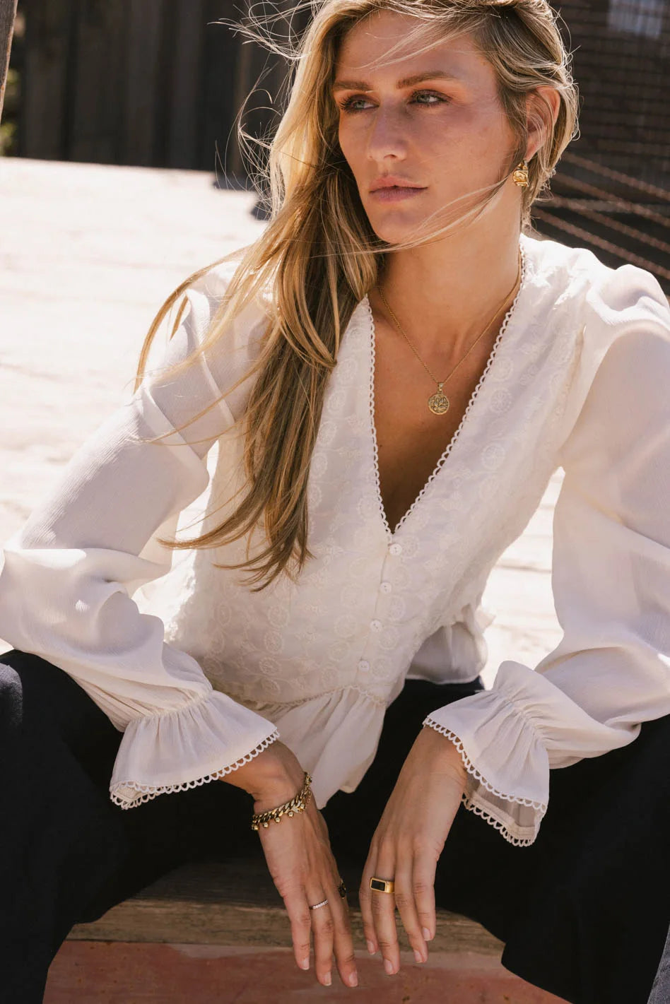 Mary Lace Blouse