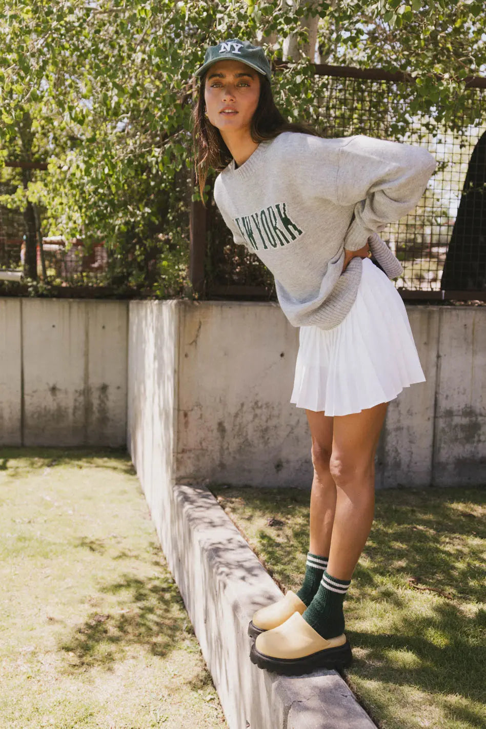 New York Crew Neck Sweater