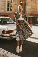 The Flora and Fauna Midi Dress