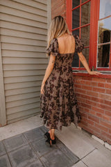Robbie Floral Midi Dress