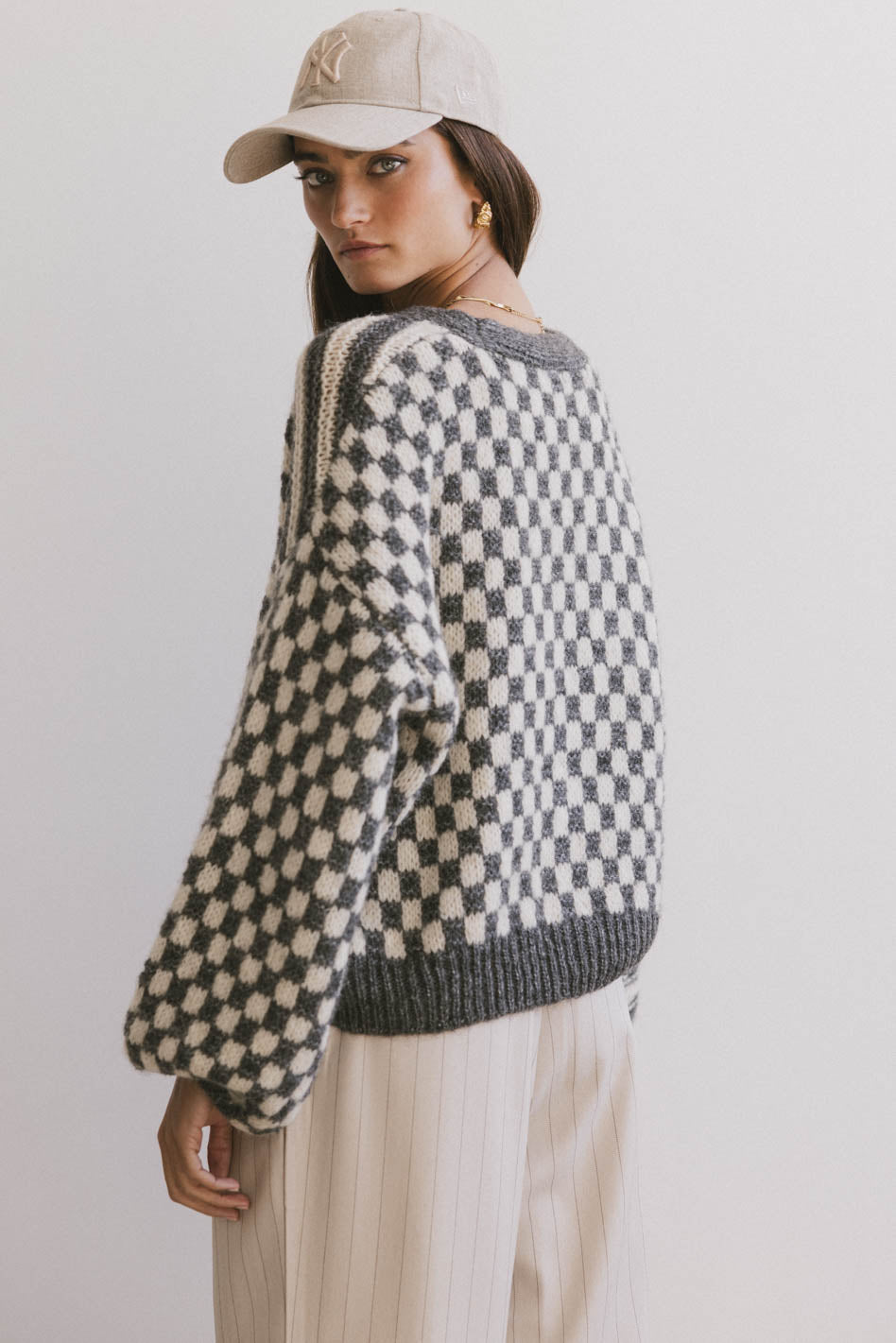 Janey Cardigan in Charcoal
