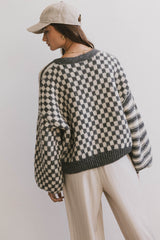 Janey Cardigan in Charcoal