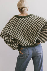 Janey Cardigan in Olive