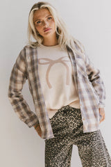 Franky Plaid Flannel Button Up