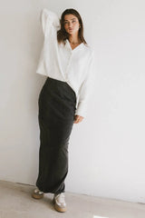 Maci Cardigan in White