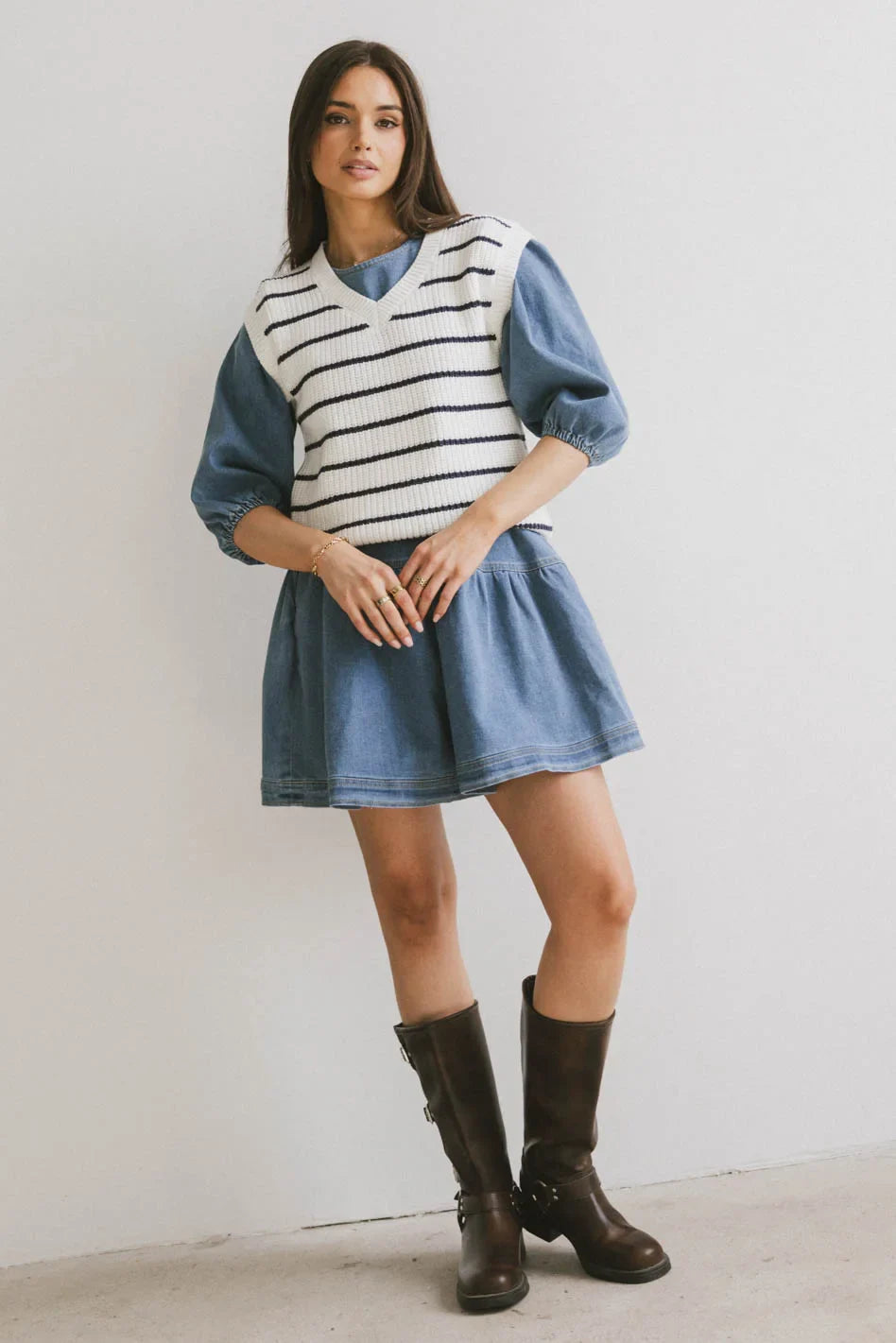Sorrel Denim Mini Dress