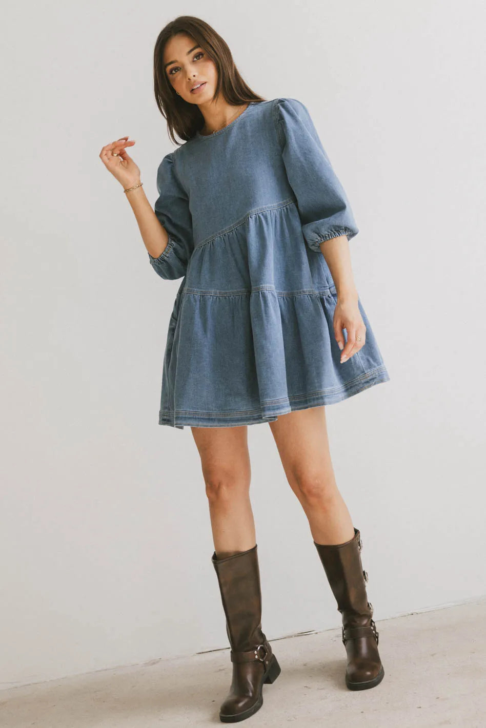 Sorrel Denim Mini Dress