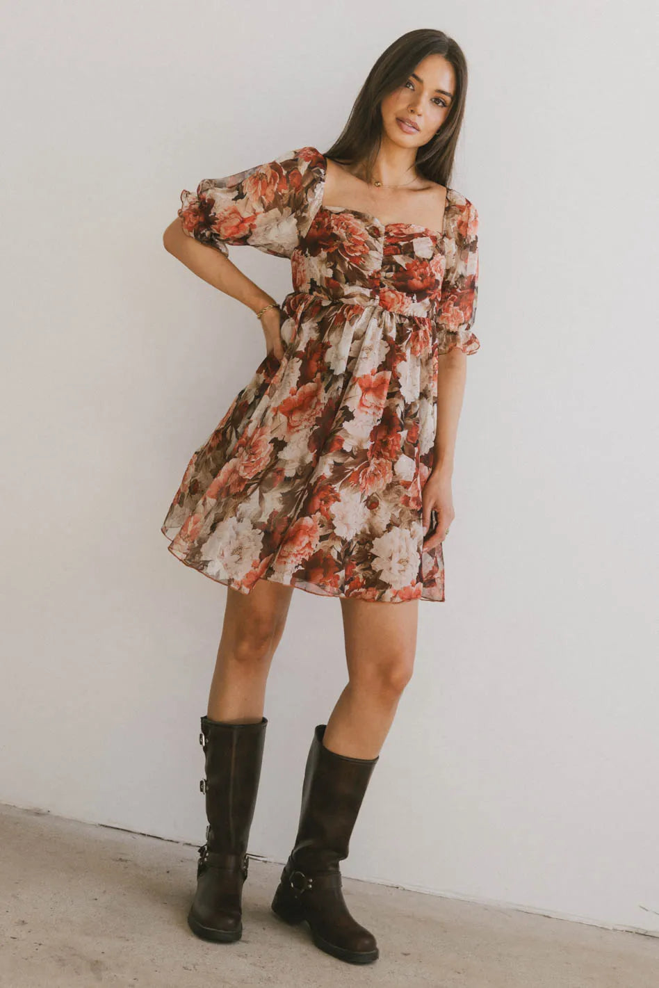 Jackee Floral Mini Dress