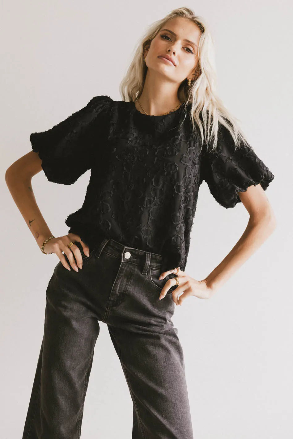 Saint Blouse in Black